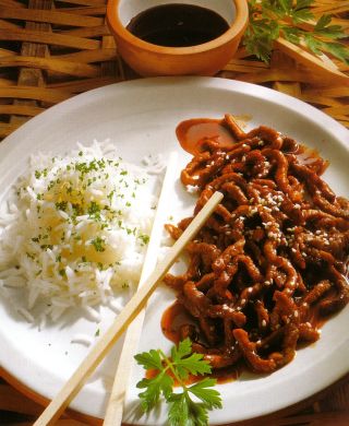 Geschmortes Rindfleisch