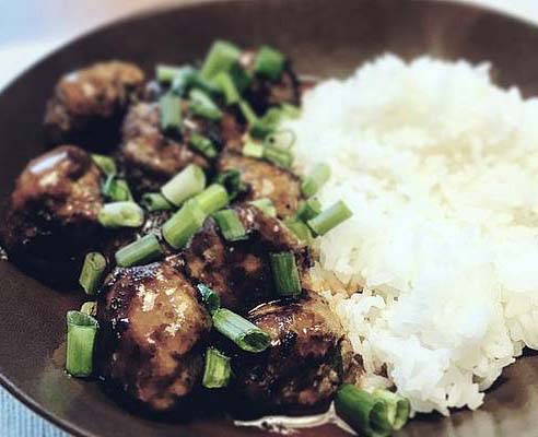 Japanische Fleischbällchen