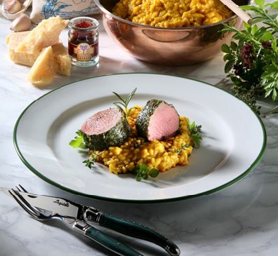 Kalbsfilet im Kräutermantel